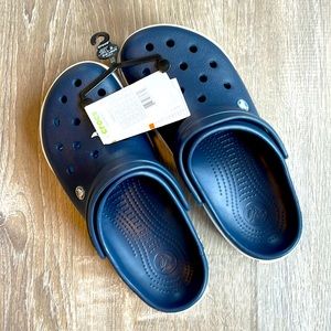 NWT Crocs - Men size 10/Women size 12 - EUR size 43-44 - Navy/Blue